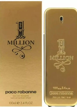 1 Million By Paco Rabanne Eau De Toilette TESTER 3.4 fl oz 100 ml