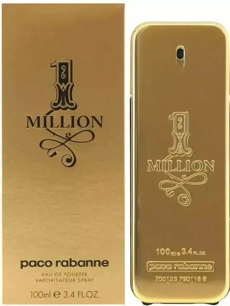 1 Million By Paco Rabanne Eau De Toilette TESTER 3.4 fl oz 100 ml