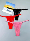 Black Red Rose / L / 3pcs