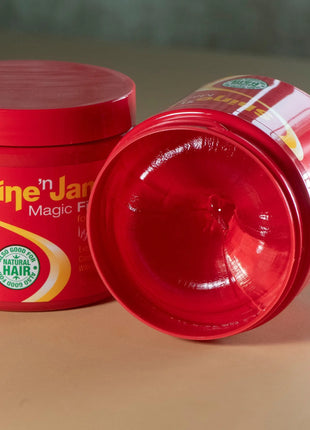 Ampro Shine N Jam® Magic Fingers® Unisex Gel for Braiders, 16 oz Gel, Frizz Control