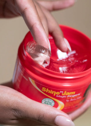 Ampro Shine N Jam® Magic Fingers® Unisex Gel for Braiders, 16 oz Gel, Frizz Control