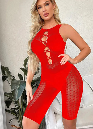 Exotic Dreams Sexy Fishnet Lingerie Nightdress Costume