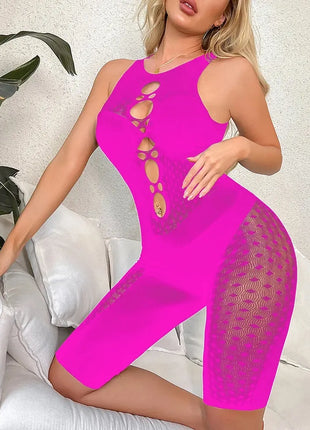 Exotic Dreams Sexy Fishnet Lingerie Nightdress Costume