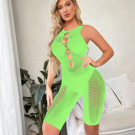 Exotic Dreams Sexy Fishnet Lingerie Nightdress Costume