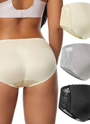 GUUDIA Sexy Lace & Cotton Mesh Butt Lifter Panties