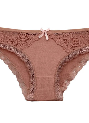 Low Rise Sexy Lace Panties for Women (5 PCS)