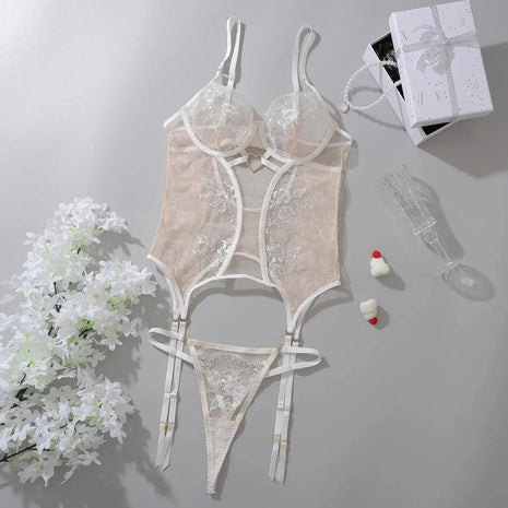 MUZISKAT Women's Sexy Lace Luxury Lingerie Set