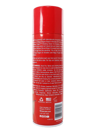 Shine 'n Jam® Magic Fingers® Unisex Finishing Sheen for Braiders, Moisturizing, 11.5oz, Hair Spray