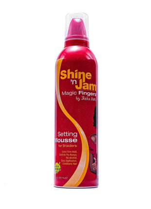 Shine ‘n Jam® Magic Fingers® Unisex Setting Mousse 12 fl.oz., Moisturizing