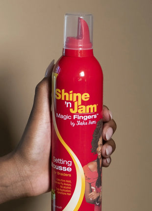 Shine ‘n Jam® Magic Fingers® Unisex Setting Mousse 12 fl.oz., Moisturizing