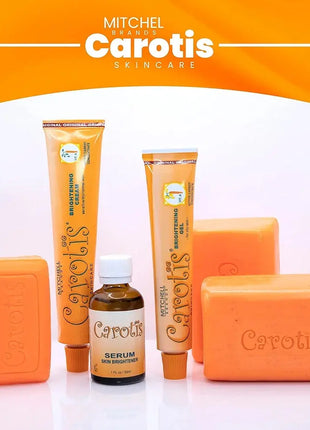 Skin Brightening Cream | 1.7 Fl oz / 50 g | Helps to Remove Pigments on: Face, Knees, Body, Armpit, and Private Areas | Brightening Gel with Carrot Oil, Alpha Arbutin, Shea Butter