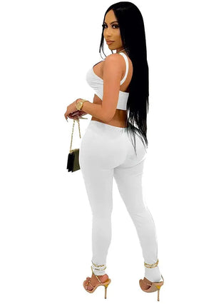 Spring Summer Sexy Off Shoulder Jumpsuit Fashion One-shoulder Tight Rompers Long Pants Hollow Nightclub Playsuits