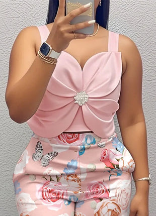Summer Outfit for Women 3D Flower