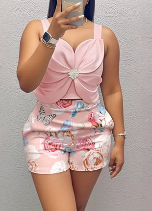 Summer Outfit for Women 3D Flower