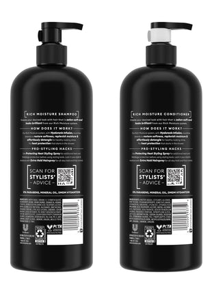 Tresemme Rich Moisture Shampoo and Conditioner, Rich Moisture, 28 oz, 2 Count