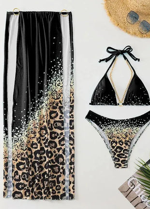 Women Halter Swimwear Female Swimsuit
