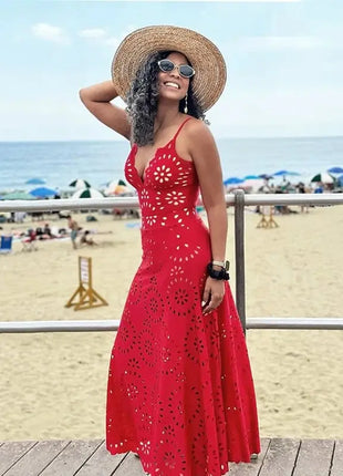 Women Sexy Bikini Set Flower Hollow One Piece Swimsuit