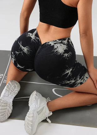 Women’s Athletic High Waist Scrunch Butt Shorts