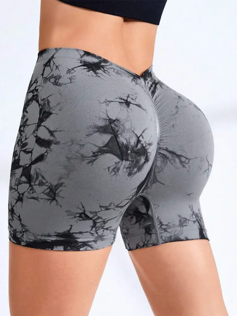 Women’s Athletic High Waist Scrunch Butt Shorts