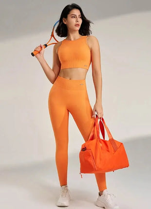 Women’s Seamless Workout Set – Support & Style CESAR