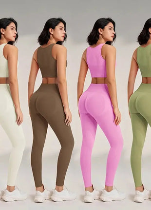 Women’s Seamless Workout Set – Support & Style CESAR