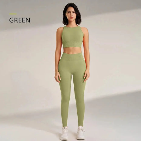 Women’s Seamless Workout Set – Support & Style CESAR