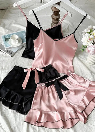 Women's Smooth Satin Pajamas