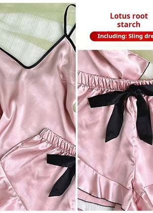 Women's Smooth Satin Pajamas