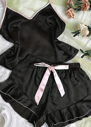 Women's Smooth Satin Pajamas