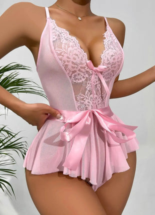 Women's Underwear Sexy Lace Nightclub Hollow Out Spicy Girl Slim Fit Backless