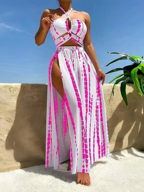 Womens Tankini Bathing Suits Collared Scoop Neck Push Up Best Bathing Suits for Curvy Women Retro Swimsuit for Women 3 Pieces